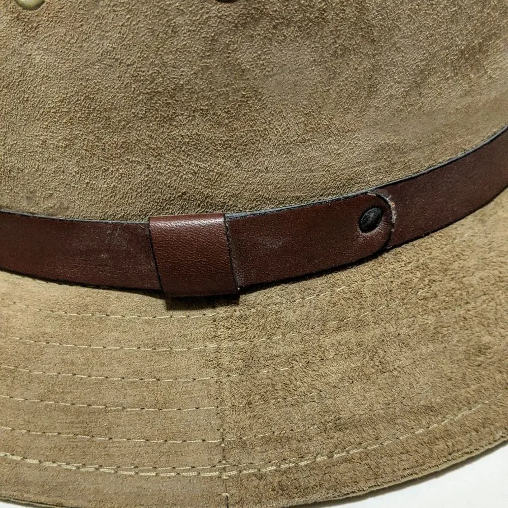 Vintage suede Hat NY Hat & Cap Co NYC